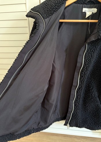 s Beden siyah Renk Siyah Peluş Kadın h&m Ceket