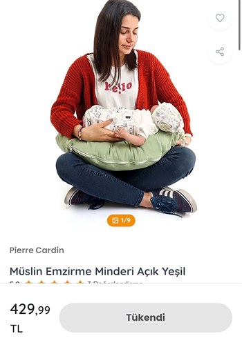Pierre cardin emzirme minderi - Görsel 6