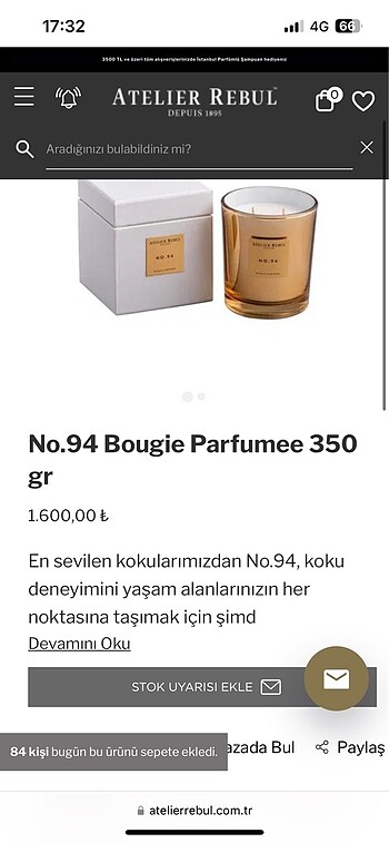 Atelier rebul No.94 350 gr mum