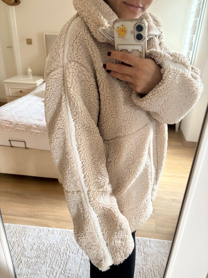 H&m modeli peşüş mont - Görsel 4