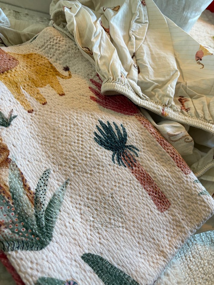 Bebek beşit pike takımı - Görsel 2