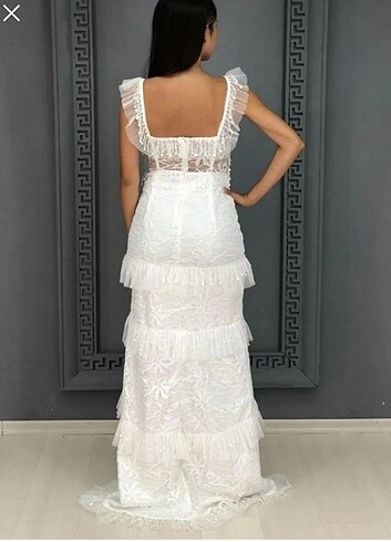 Trendyol & Milla Şık nikah elbisesi 