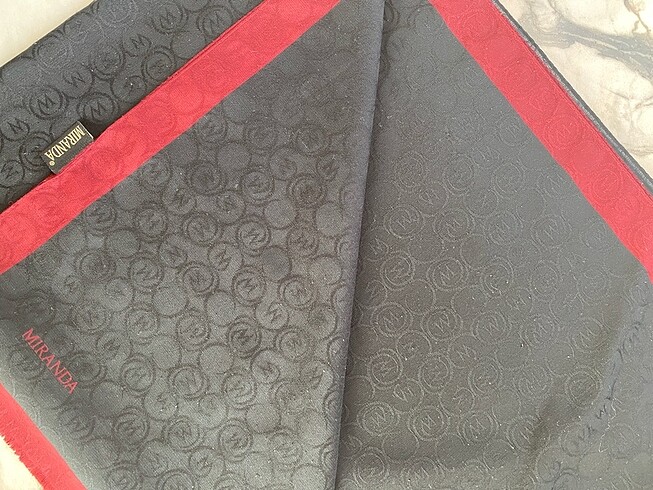 Miranda monogram şal