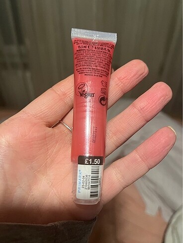 Primark Primark şeftali gloss