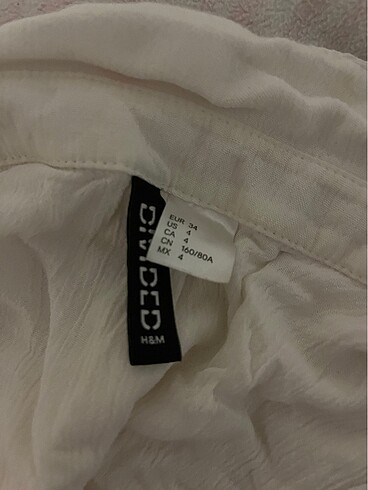 xs Beden H&M crop