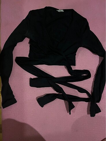 Bershka Im not basic ballet üst