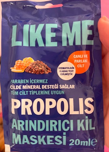 Like Me Propolis Arındırıcı Kil Maskesi 20ml