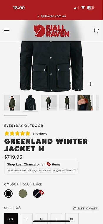 Fjallraven Greenland winter jacket - Görsel 11