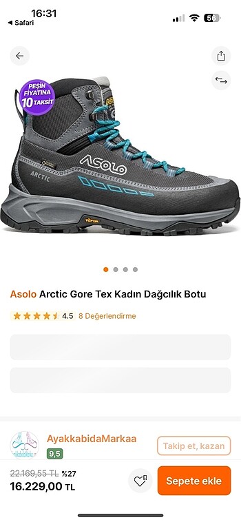 Asolo arctic bot - Görsel 13