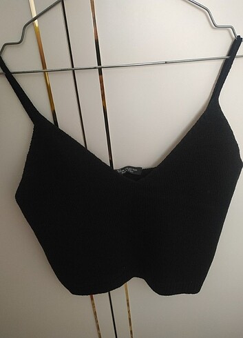Diğer Örgü Crop Bluz