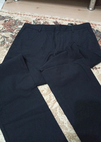 COS Erkek Lacivert Regular Fit Pamuk Pantolon - Görsel 2