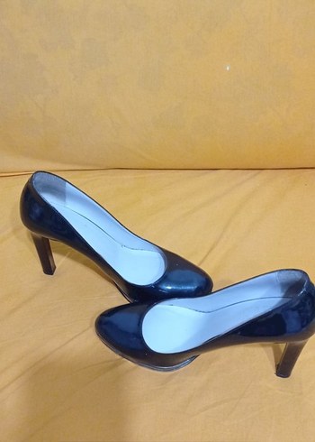 İnci Rugan Topuklu Ayakkabı - Görsel 4