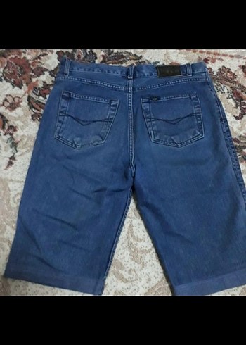 Mavi Bermuda Kot - Görsel 2