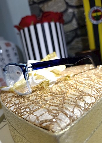 Şeffaf Mavi Okuma Gözlük 2.0 - Görsel 3