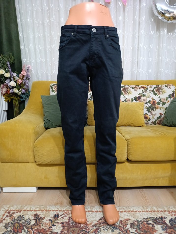 Erkek Lacivert Pantolon - Görsel 3