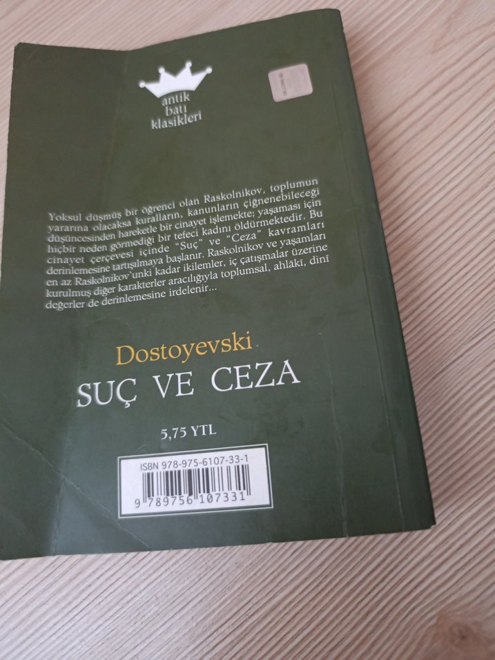 Dostoyevski Suç ve Ceza Romanı - Görsel 3