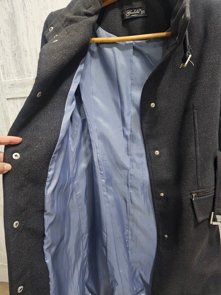 Kemerli Füme Kaban - Görsel 4