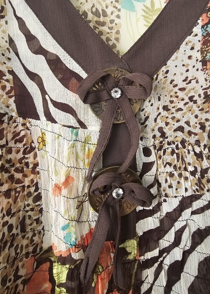 Şifon bluz - Görsel 4