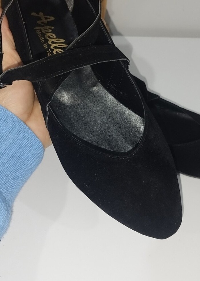 Süet ayakkabı babet  - Görsel 2