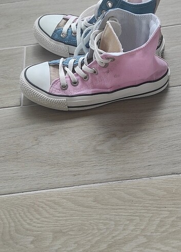 36 Beden pembe Renk 36 numara çift renkli Converse