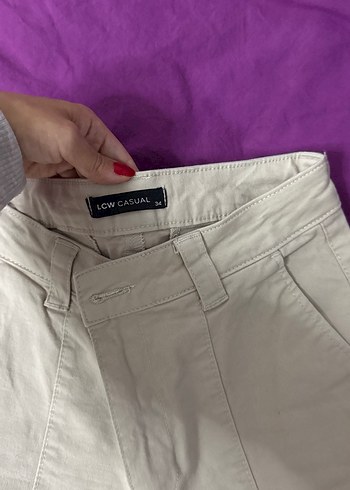 34 Beden ten rengi Renk Bej jean Pantolon