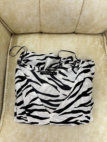 Zebra elbise