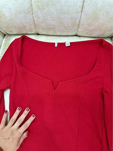 universal Beden Kırmızı bluz