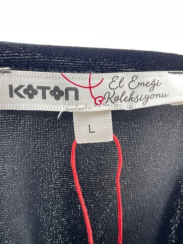 l Beden çeşitli Renk Koton Bluz %70 İndirimli.