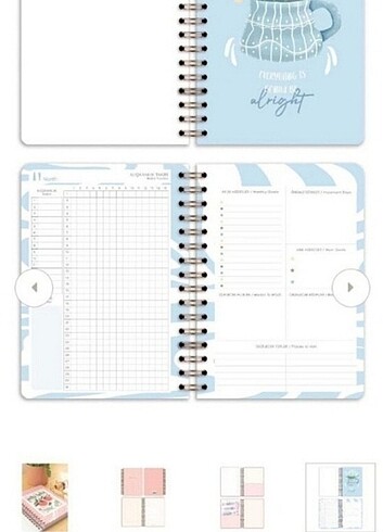Matt Notebook Süresiz Ajanda Zamansız Planlayıcı