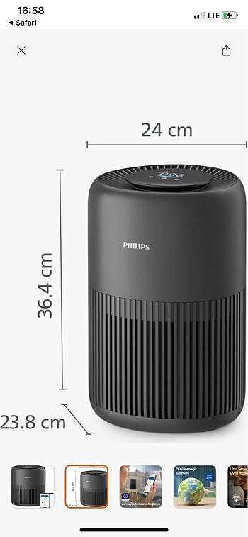 Philips AC0951/13 Hava temizleyici - Görsel 2