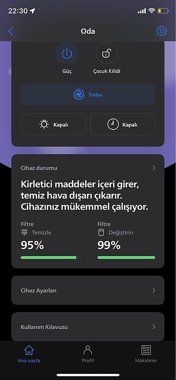 Philips AC0951/13 Hava temizleyici - Görsel 6