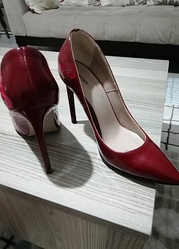 39 Beden bordo Renk Bordo stiletto