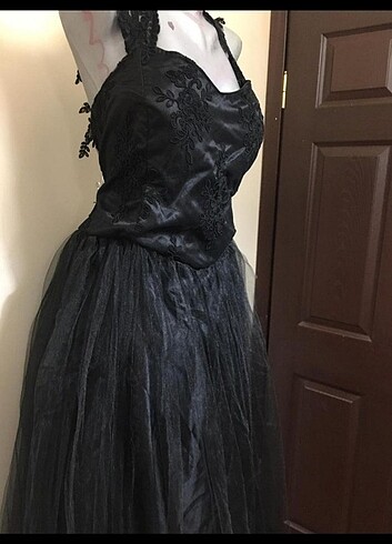 50 Beden siyah Renk Abiye elbise 