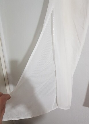 48 Beden beyaz Renk Beyaz pantolon 