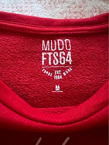 Mudo Mudo kırmızı sweat tişört