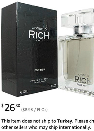 Johan B Rich Erkek Parfüm