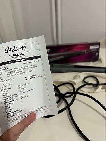 Arzum Saç düzleştirici