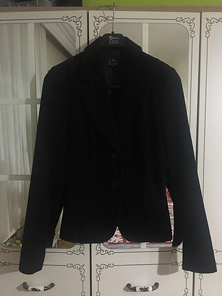 Zara siyah renk kısa blazer ceket