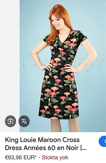 American Vintage King loue elbise
