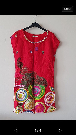 Çok güzel elbise yeni sayılır eni koltuk altı 50 cm boy 95cm