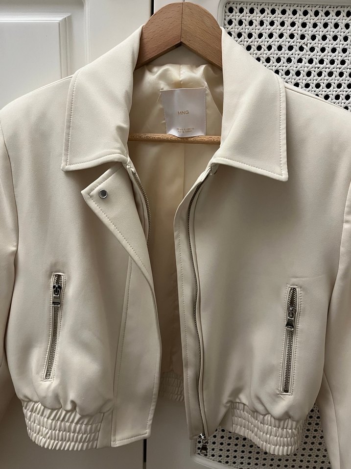 MANGO KREM CEKET - Görsel 3