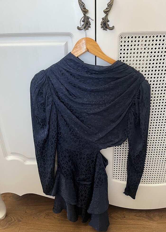 PENCERE DETAYLI ELBİSE - Görsel 2