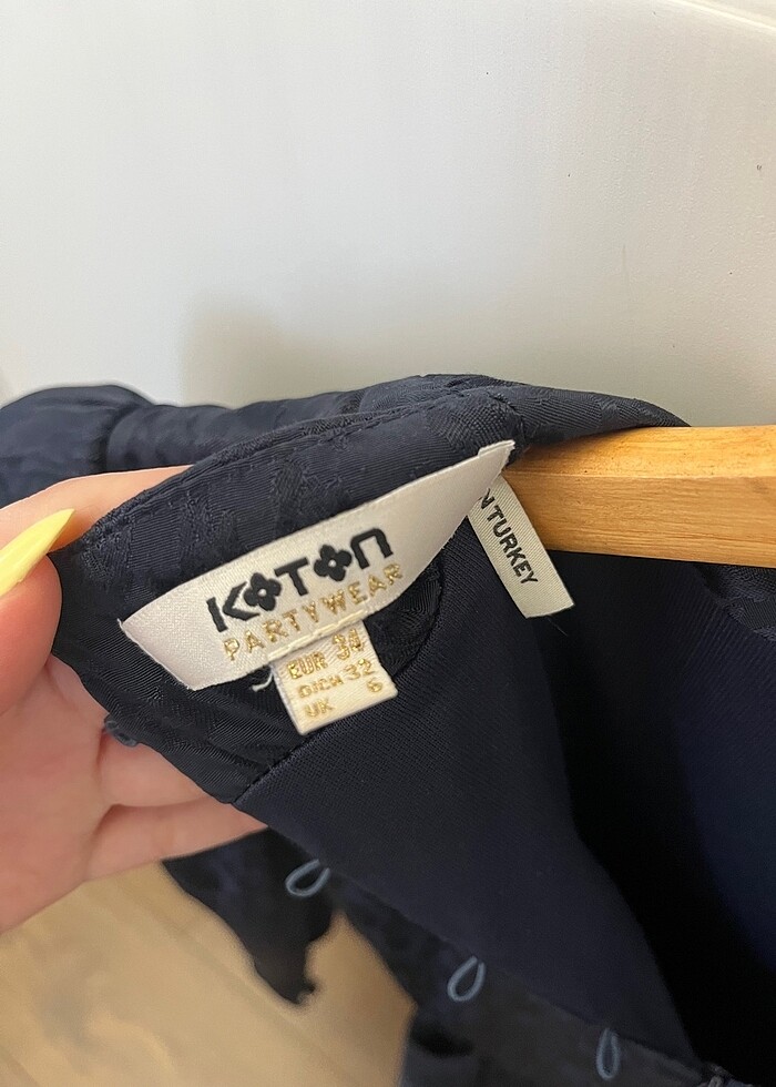 PENCERE DETAYLI ELBİSE - Görsel 5