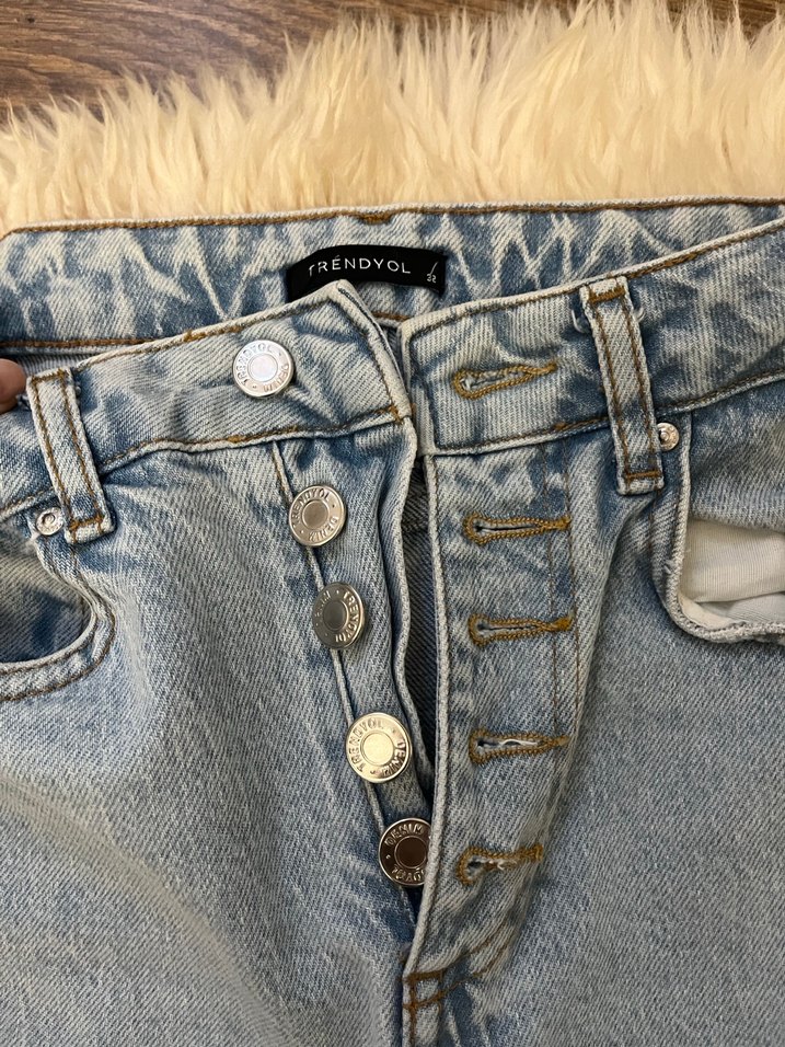 Düğmeli Jean - Görsel 3