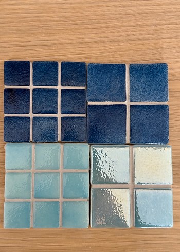 Mozaik seramik bardak altlığı - Görsel 2