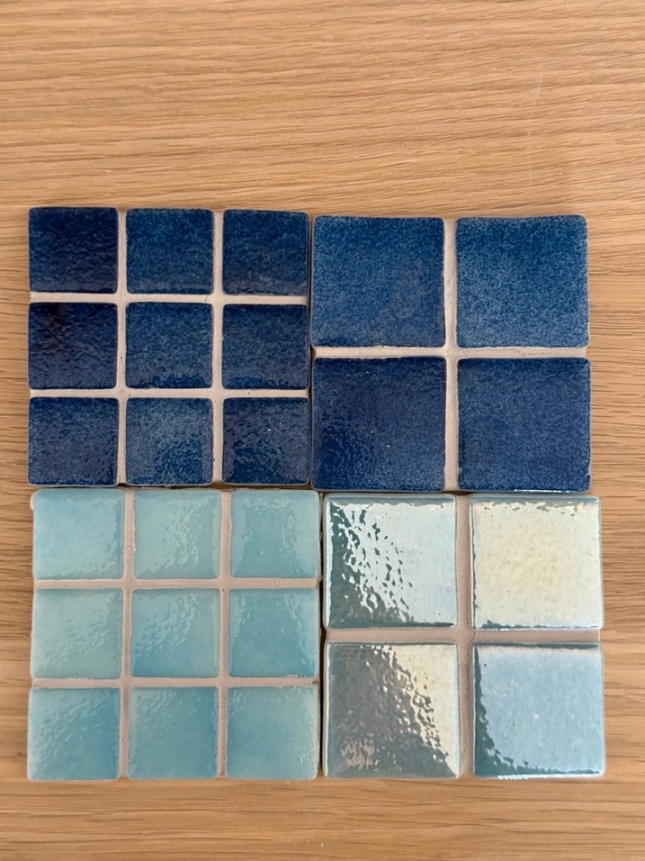 Mozaik seramik bardak altlığı - Görsel 2