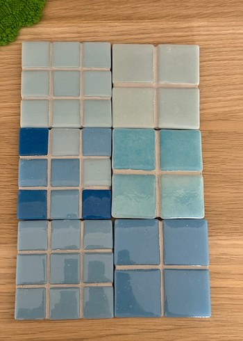 Mozaik seramik bardak altlığı - Görsel 15