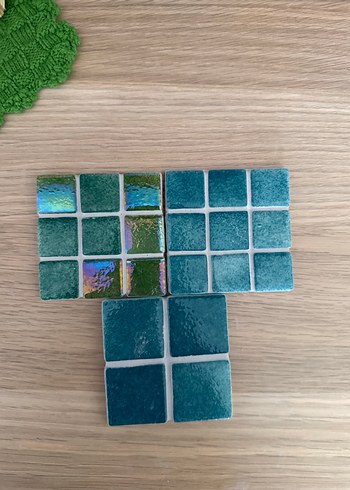 Mozaik seramik bardak altlığı - Görsel 7