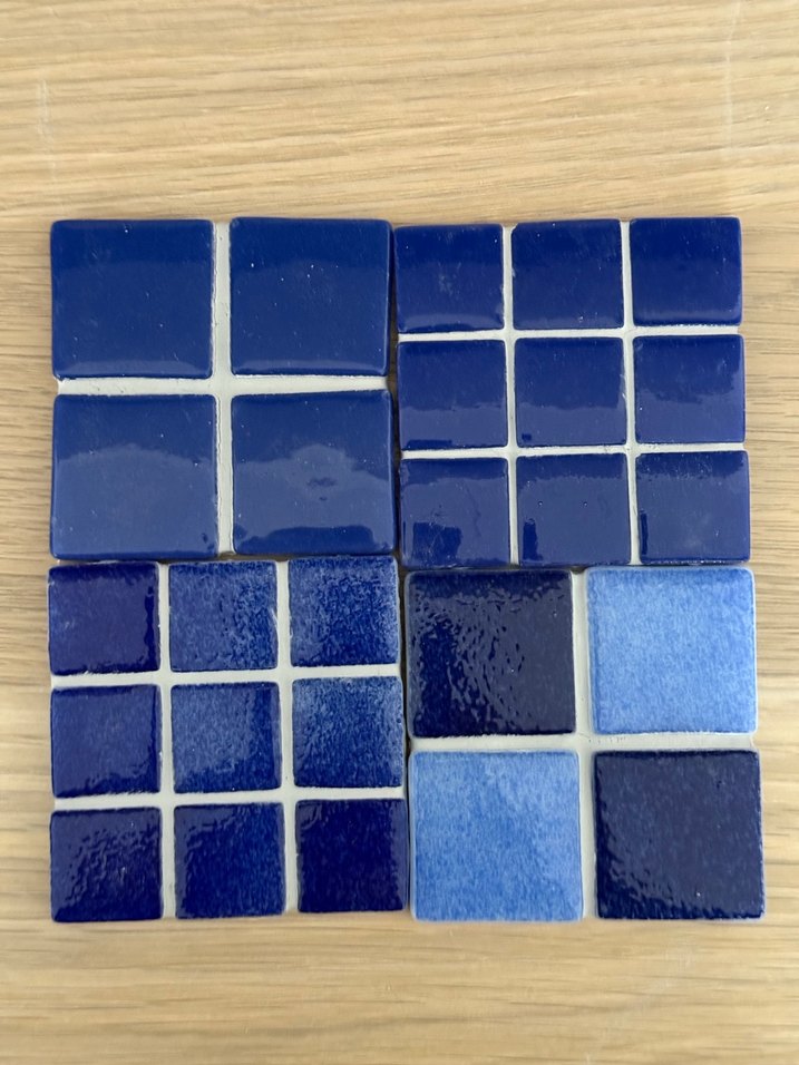 Mozaik seramik bardak altlığı - Görsel 2