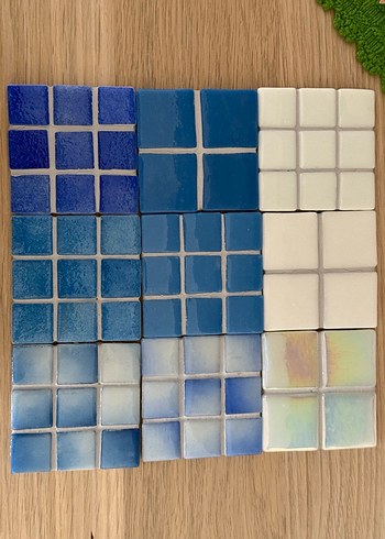 Mozaik seramik bardak altlığı - Görsel 2